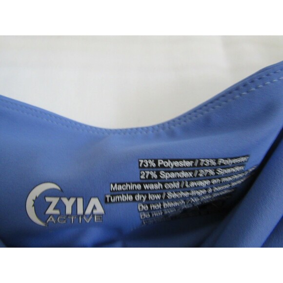 Zyia Black Colorblock Mesh High Rise 24" Leggings Size 16-18 EUC - Picture 4 of 4